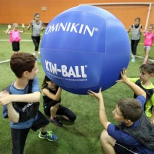 Ballon kinball bleu 102cm
