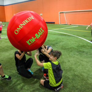 Ballon KINBALL rouge 84cm