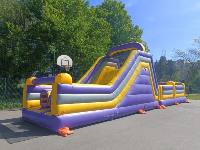 Parcours gonflable 14m